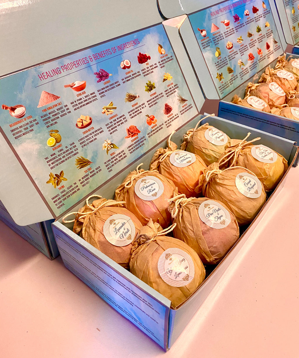 Luxury Therapeutic Bath Bomb Gift Set