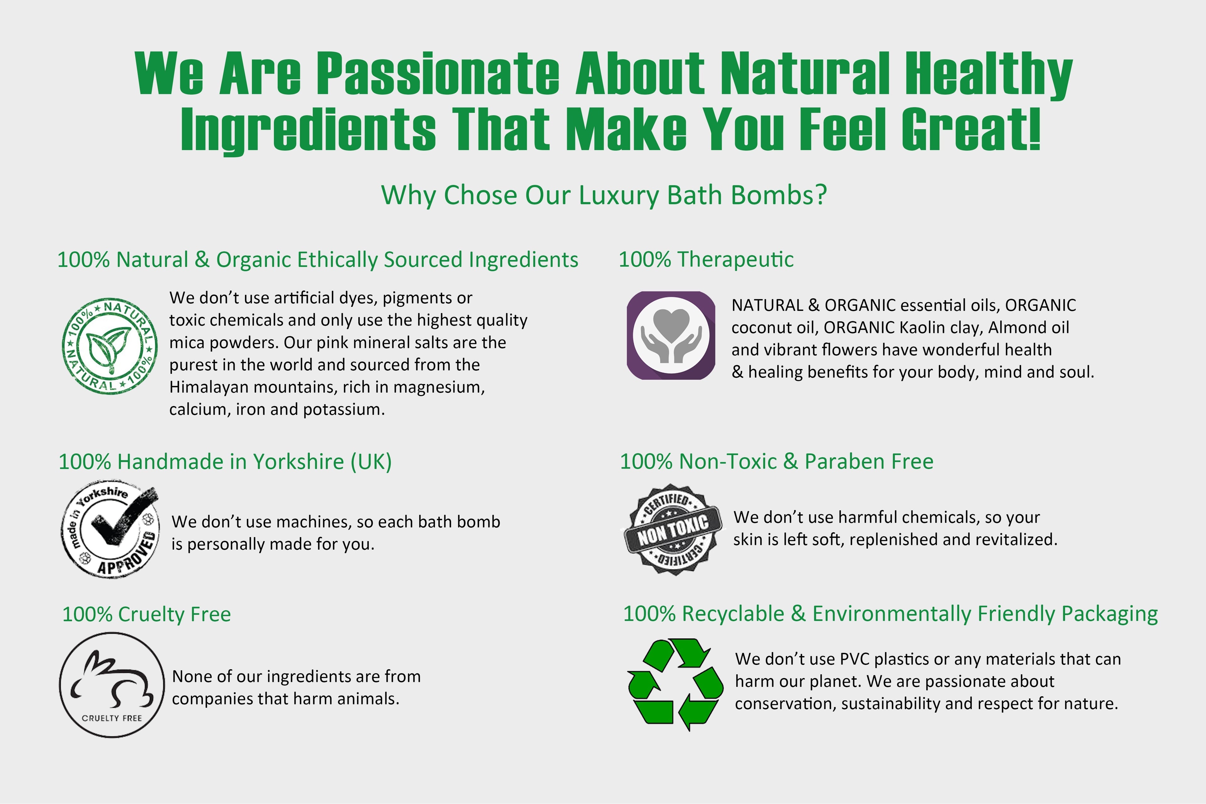 Luxury Therapeutic Bath Bomb Gift Set