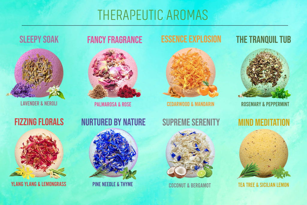 Luxury Therapeutic Bath Bomb Gift Set