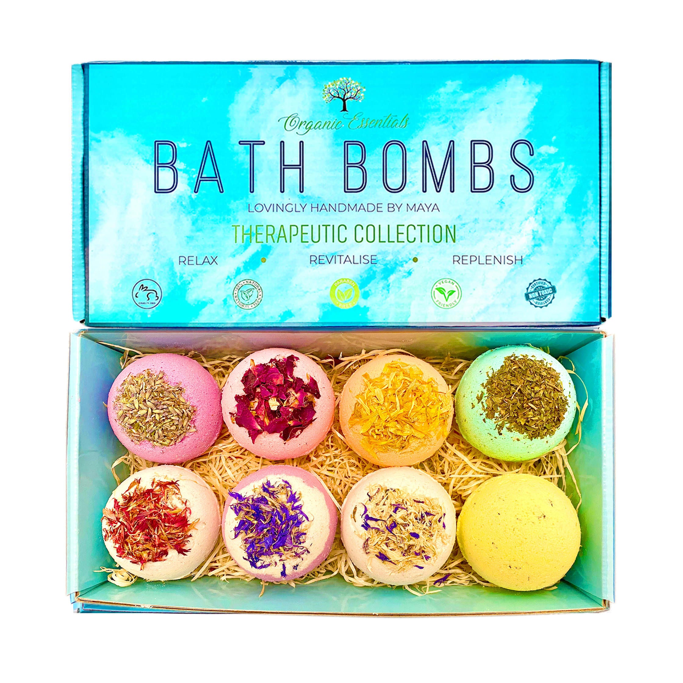 Luxury Therapeutic Bath Bomb Gift Set